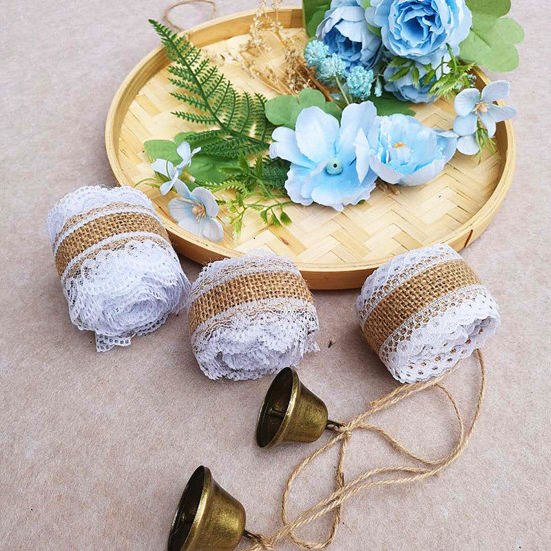 Kindergarten DIY Handmade Accessories Ring Innovative Materials Area Corner Blackboard Themed Wall Frame Trim Woven Jumpy Lace