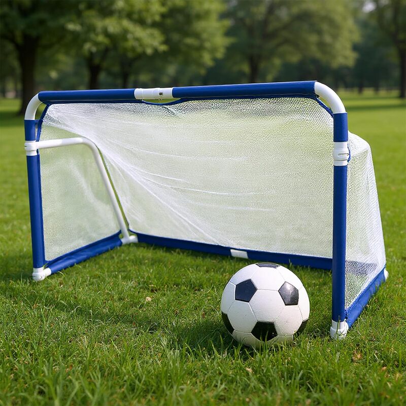 Aluminum Alloy Integrated Foldable Football Goal Aluminum Pod Football Goal Foldable Football Goal Easy and Quick Installation