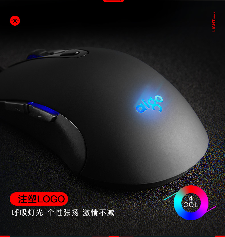 爱国者 有线静音USB鼠标 图5