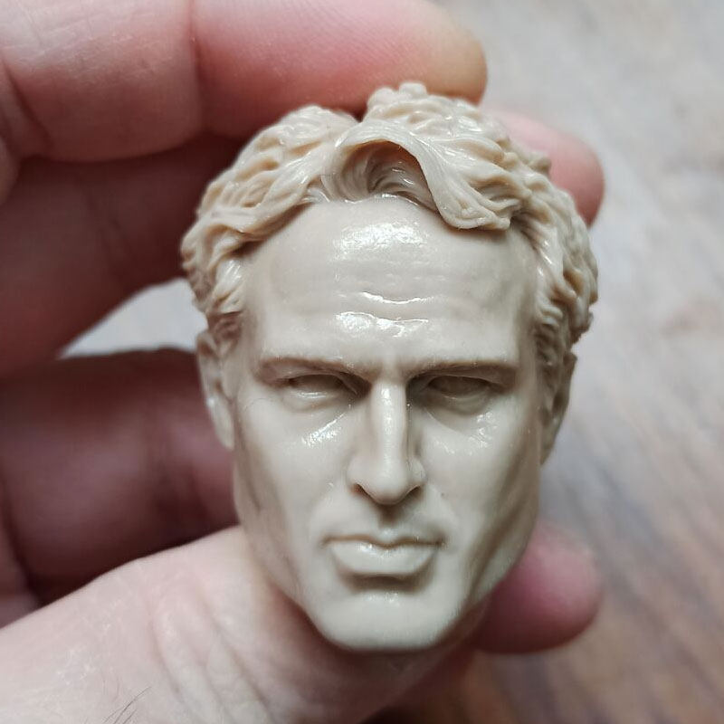 1 6 White Die Head Sculptures Jason Clarke Terminator John Connor Doubled Accessories 154