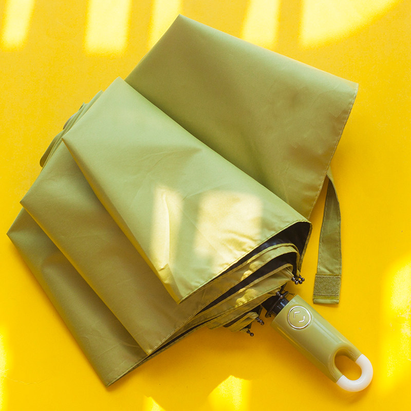 German Bend Hook Sunshade Beach Umbrella Sun Umbrella Sun Umbrella Dual-use Folding Folding Anti UV Female Creative Full Automatic