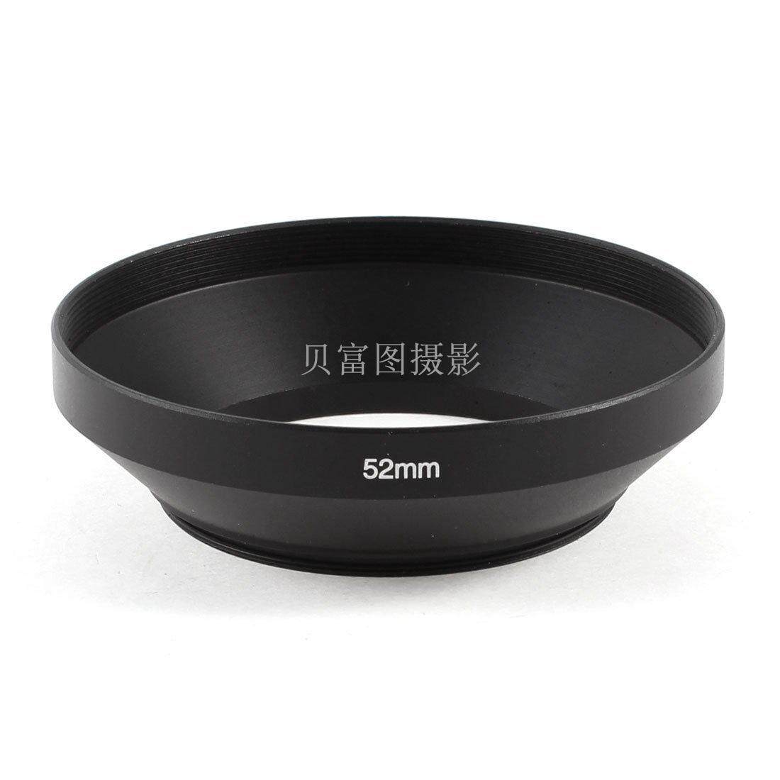 Wide angle metal shade 52mm lens solid mask cover for Nikon 18-55 50 1 8 lens