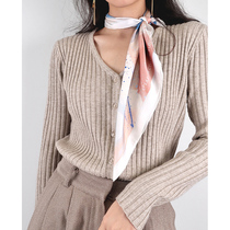 Miss Kelyn Small Sense Small Strip with Bag Bag Ribbon with Belt Tie Tie