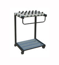 Shopping mall stainless steel double-head automatic umbrella bag machine 36-head umbrella rack umbrella cover machine umbrella bucket umbrella storage rack