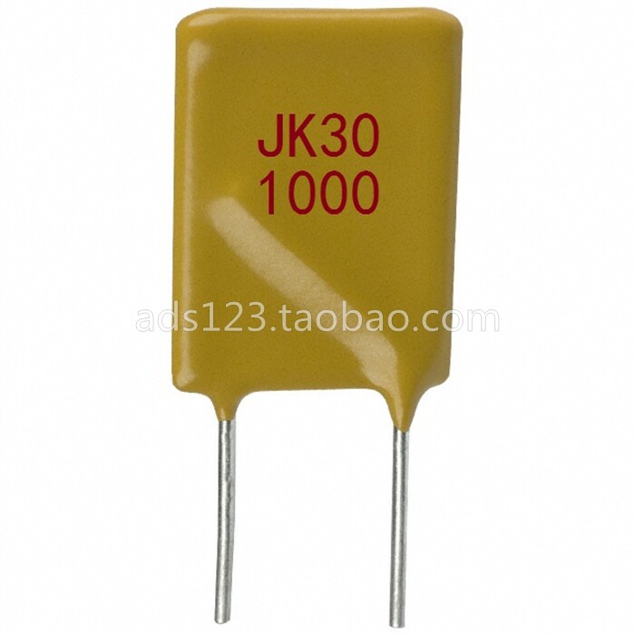 Straight insertion self-restoring fuse X JK30-1000 30V 10A 1 cut off 20A PTC RUEF1000