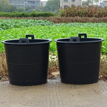 Beef tendon plastic bucket glue bucket feces bucket urine bucket picking bucket planting bucket luring bee bucket flower pot drop-resistant trash can