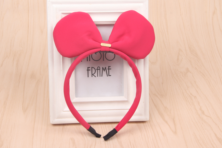 Hàn Quốc headband headband headband mũ đỏ Lễ hội dễ thương phụ kiện dễ thương Mickey kẹp tóc tai - Phụ kiện tóc băng đô nam