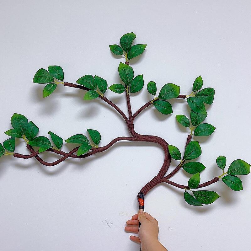 Gourd Tree Ornament Material Kit, Imitation Rattan Tree Vine Material Kit, Table Decoration, One Vine with Seven Gourds