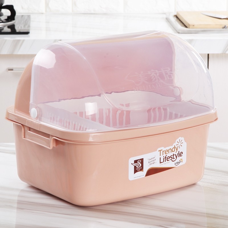 Special Size Plastic Bowl Cabinet Kitchen Discharge Bowl Rack Drain Rack with lid Bowl Dish Rack Bowls Chopstick Cutlery Holder-Taobao