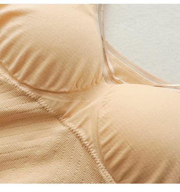 Áo ngực trắng ngực bra nữ sinh trung học quai ngang ống quấn ngực đáy dài đoạn đáy quần vest làm đẹp trở lại đồ lót áo lót nữ cao cấp