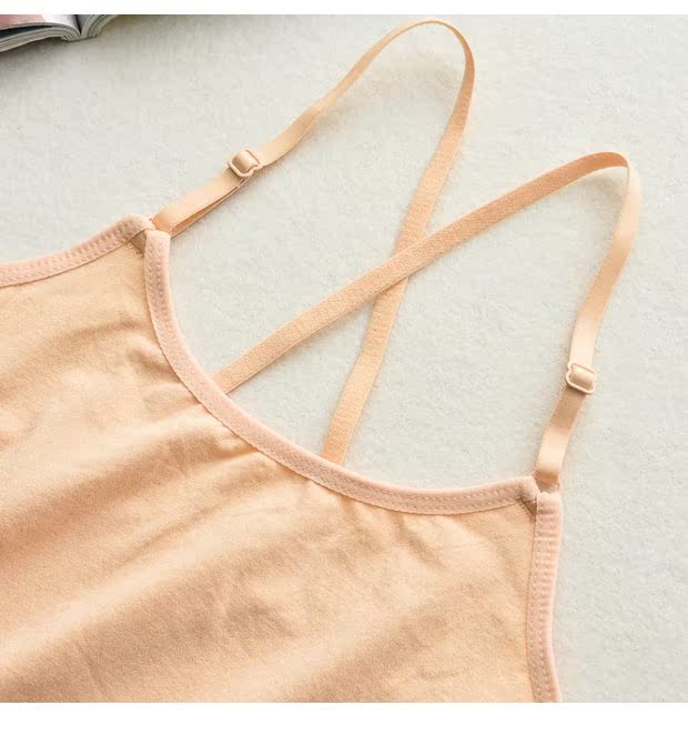 Mùa hè trắng ống hàng đầu quấn ngực đẹp trở lại sling nữ cảm giác chạm đáy chống mất thể thao áo ngực học sinh áo bra mặc với sơ mi