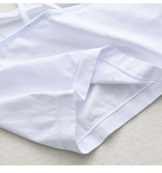 Mùa hè trắng ống hàng đầu quấn ngực đẹp trở lại sling nữ cảm giác chạm đáy chống mất thể thao áo ngực học sinh áo bra mặc với sơ mi