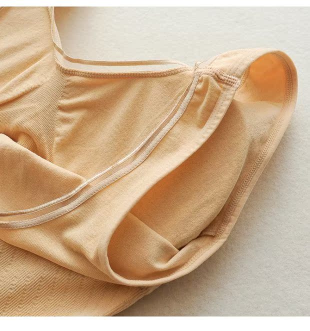 Áo ngực trắng ngực bra nữ sinh trung học quai ngang ống quấn ngực đáy dài đoạn đáy quần vest làm đẹp trở lại đồ lót áo lót nữ cao cấp