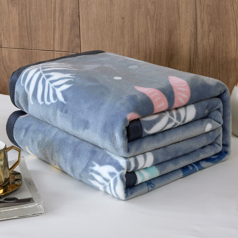 Magic Suede Flannel Blanket sheet Thickened Single Dorm Room Students Winter Afternoon Nap Coral Suede Blanket Bunk Bed