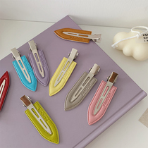 South Korea ins duckbill Net red hairclip bangs side clip female Korean version of foreign gas broken hair card hairclip headgear