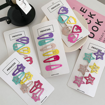 Lin Yunju Jingyi same star hairclip ins Net red BB clip banghai small card side clip hair girl headgear