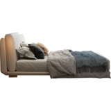 Белая современная ткань для домашнего использования, из хлопка и льна, простой и элегантный дизайн