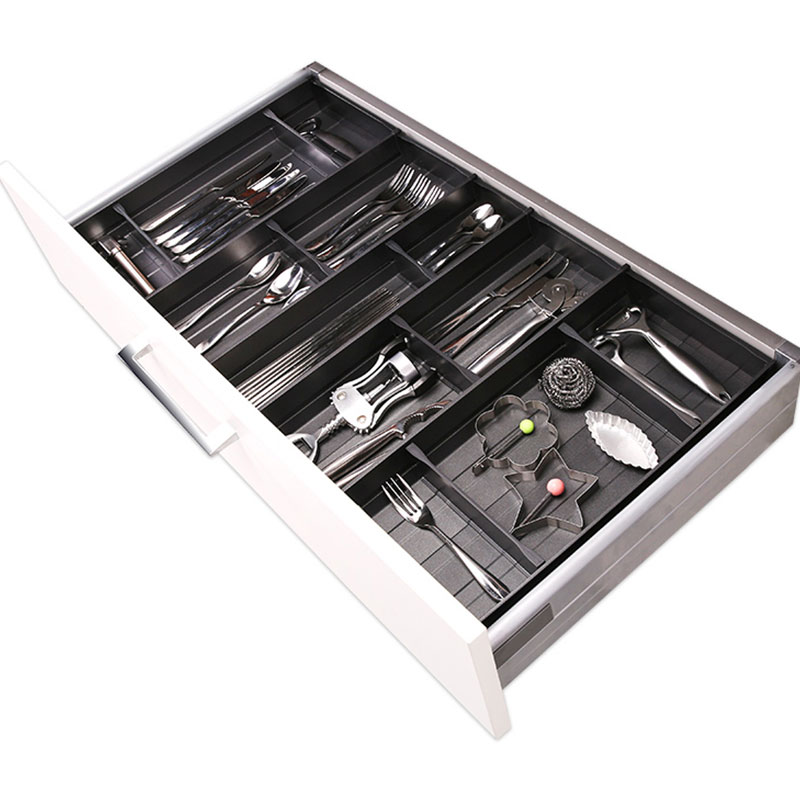 Kitchen Home Drawer Separation Box Classification Box Bowls Chopstick Cutlery Cutlery Overall Cabinet Containing Box Drawer CUSTOMIZE Box Customizable