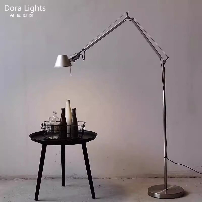 Italian Creative Designer Tolomeo Living Room, Bedroom, Study Lamp, Telescopic Long-Arm Mechanical Floor Lamp Italian Creative Designer Tolomeo Living Room, Bedroom, Study Lamp, Telescopic Long-Arm Mechanical Floor Lamp