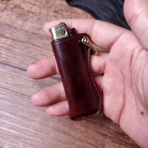 Italian horsehide Grasshopper lighter leather case Does not include lighter Finely crafted Luji handmade