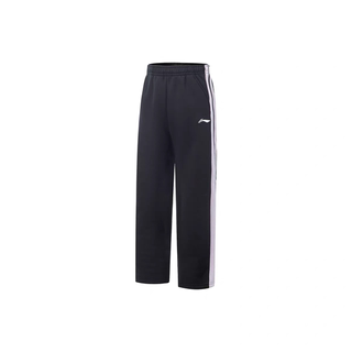 李宁童装25新款男女卫裤中大童综合体能系列冬季加绒保暖直筒卫裤