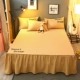 Tinh khiết bông giường váy một mảnh bông phim hoạt hình Simmons nệm bảo vệ 1,8 m ba mảnh custom-made bedspread - Váy Petti ga giường viền họa tiết