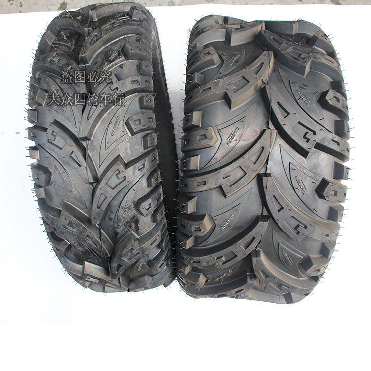 Homemade Four Wheels Cardin Beach Car Tires 26X9-14 Inch 26X11-14 Vacuum Cross Country Thickening Knife Scar-Taobao