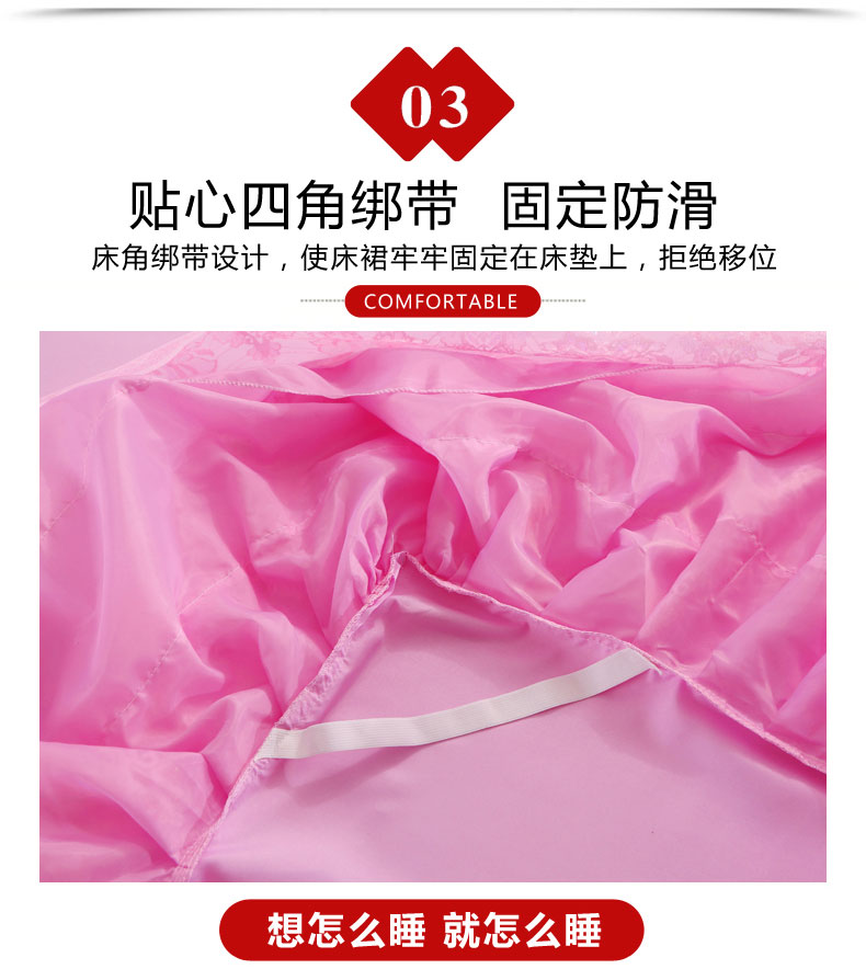 khăn trải giường Hàn giường rắn váy ren một mảnh nệm trải 1,5m 1.8x2.0m đơn giản mùa hè chúa - Váy Petti giường váy