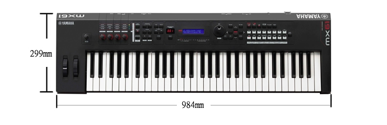 Yamaha tổng hợp điện tử bàn phím YAMAHA 61 nút MX61 bàn phím âm nhạc tổng hợp