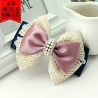 Phụ kiện tóc cho nữ trưởng thành đầu clip clip cá tính kẹp tóc mùa xuân Trang sức Hàn Quốc lớn đơn giản nơ tóc kẹp thủy triều kẹp nơ bản to