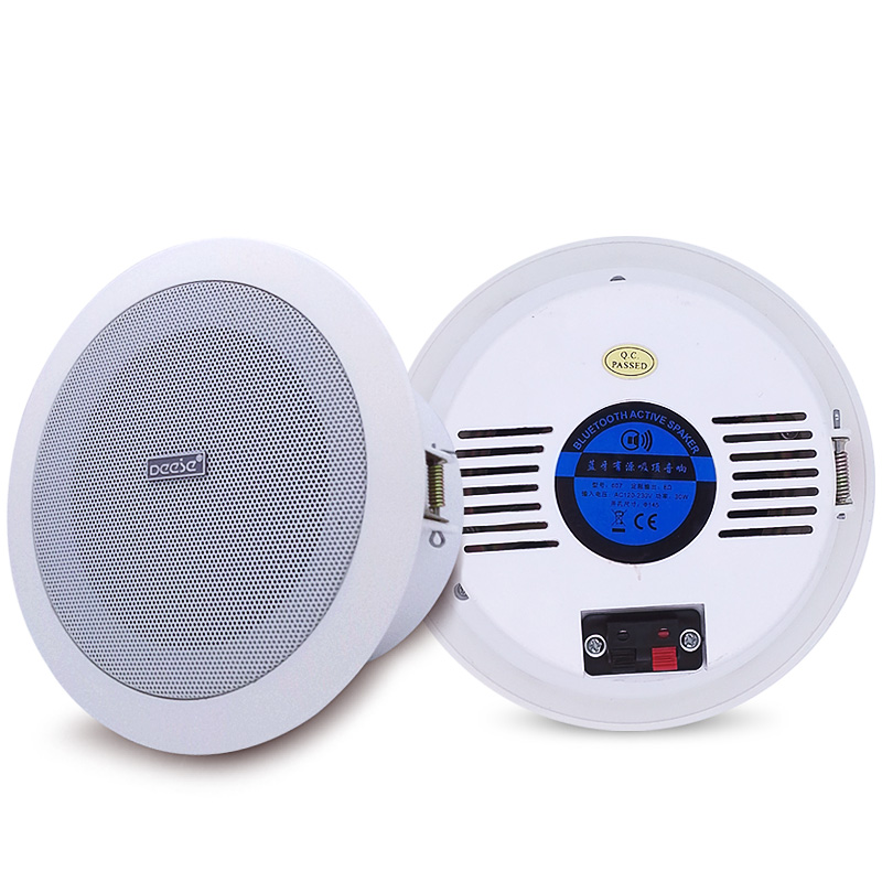 Ceiling Speaker Ceiling Speaker Household Wireless Bluetooth Wifi Embedded Audio Active Audio Band Amplifier