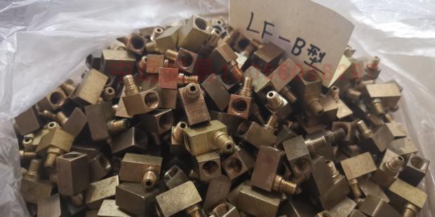 Replace THK silver oil nozzle all copper custom LF-B oil nozzle slider machine tool dedicated continuous refueling LF86 oil nozzle
