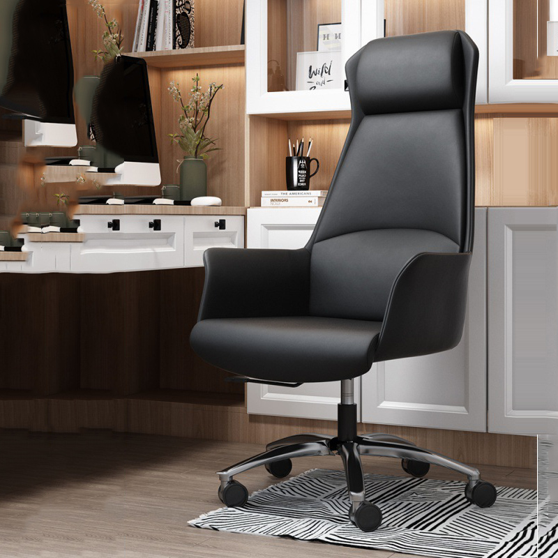 Computer Chair Comfort Long Sitting Conference Cortex Home Lift Brief Modern Backrest Live Owner Chair Office Chair