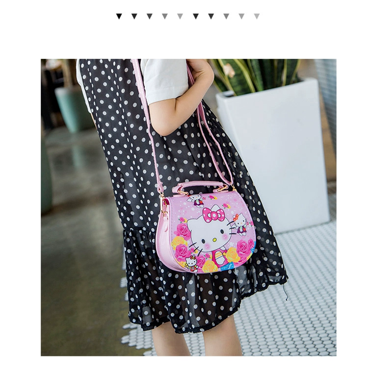 Girls Messenger Bag Túi xách thời trang Tote Bag KT Cat Princess Sophia Tide Cartoon Cartoon Kids Ba lô - Túi bé / Ba lô / Hành lý