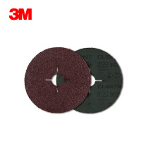 3M982C fiber sanding disc 4 inch 36 60 80 steel paper mill sheet deburring 100mm cross hole polished sheet