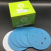 Deer card SA331 flocking sandpaper sheet DEERFOS sand sheet 6 inch 6 holes sand disc 150MM polished polished sheet