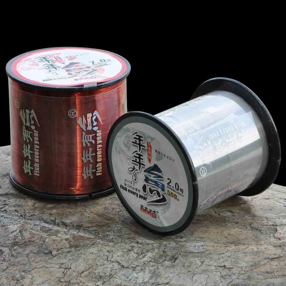 500 m Treatment Fishing Line Sea Rod Main Thread Sub-Line Strong Pull Sea Fishing Great Searod Fish Line Throw Rod Nylon Thread