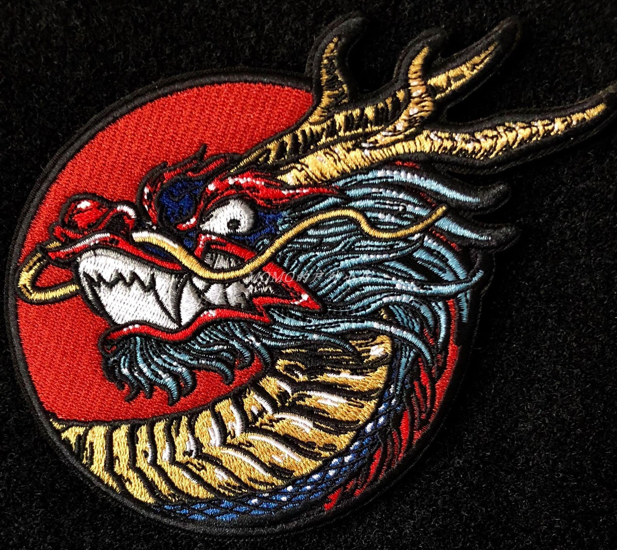 Spot WTMT Chinese Dragon two-color dragon armband morale chapter Velcro