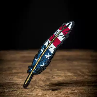 (Spot) MA LIBERTY QUILL symbol free feather pattern armband