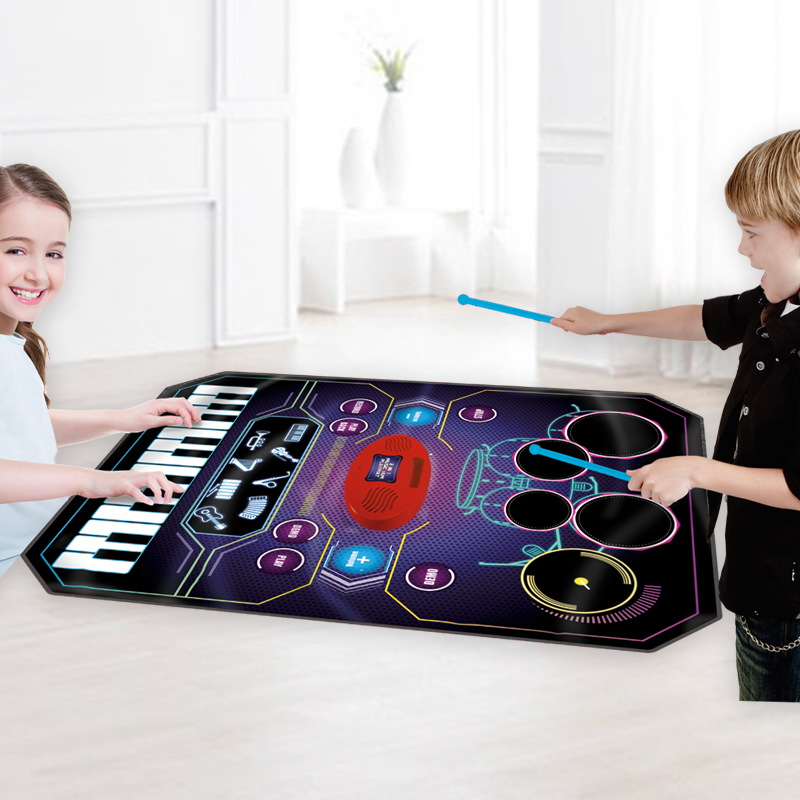 Купить Детская барабанная установка Женский мальчик рано учить джаз ...