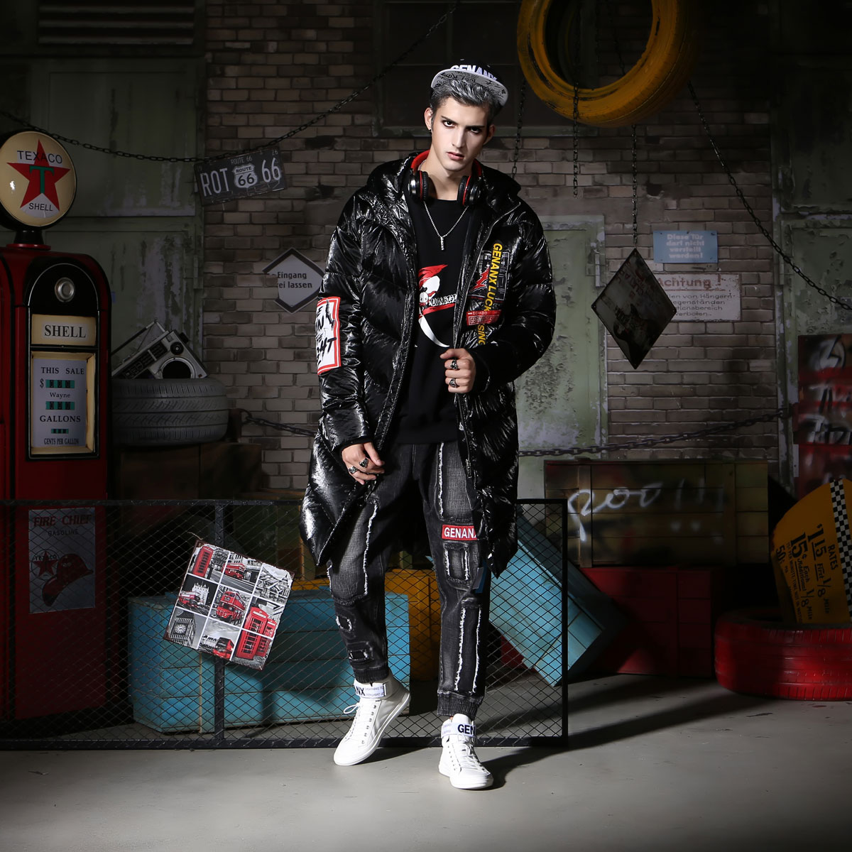 Blouson homme GENANX    en Nylon - Ref 3121248 Image 3