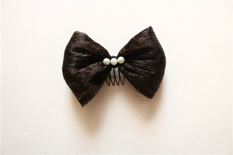 Ancient costume wig Liu Yifei Xiaolongnv ancient style Hanfu wig photo performance hair bag bow cos shape