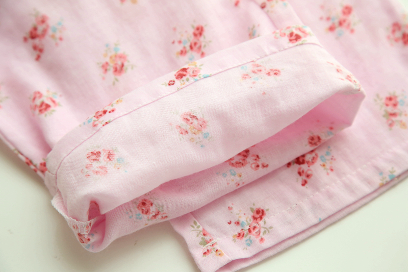 Đôi gạc cotton nữ đồ ngủ nhà quần quần mục vụ mùa xuân và mùa thu mùa thu quần thun dài nữ