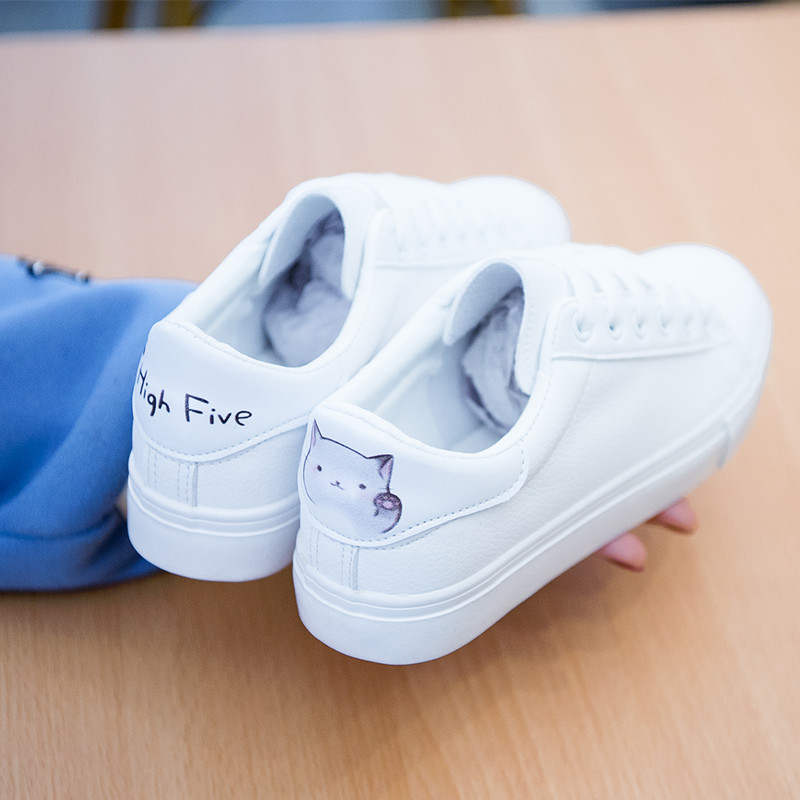 Spring 2021 New Joker White Shoes Women's Shoes Autumn and Winter Explosions Casual White Shoes ins Tide Shoes