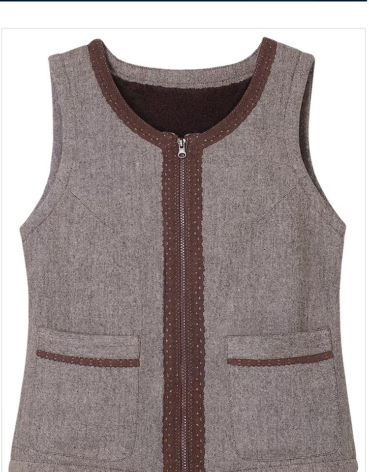 Giải phóng mặt bằng quần áo mùa đông cộng với áo khoác nhung ấm cỡ lớn cho phụ nữ áo vest cotton áo kiểu nữ đẹp tuổi 50