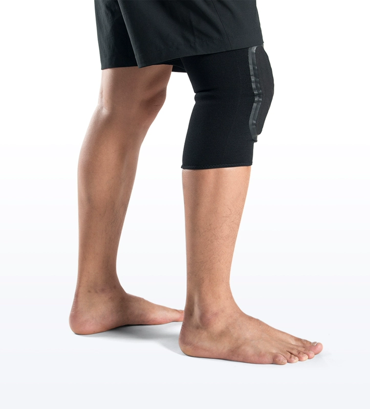 Fanatic kangmi kneepad bóng rổ thể thao tổ ong va chạm nam nữ mỏng phần thoáng khí ngắn thiết bị bảo vệ chuyên nghiệp - Dụng cụ thể thao