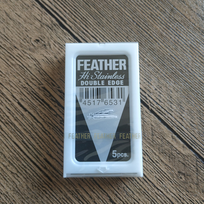 Dishi Feather Blade Japanese Double-Edged Blade Traditional Shaving Manual Shaving Platinum Blade for Men