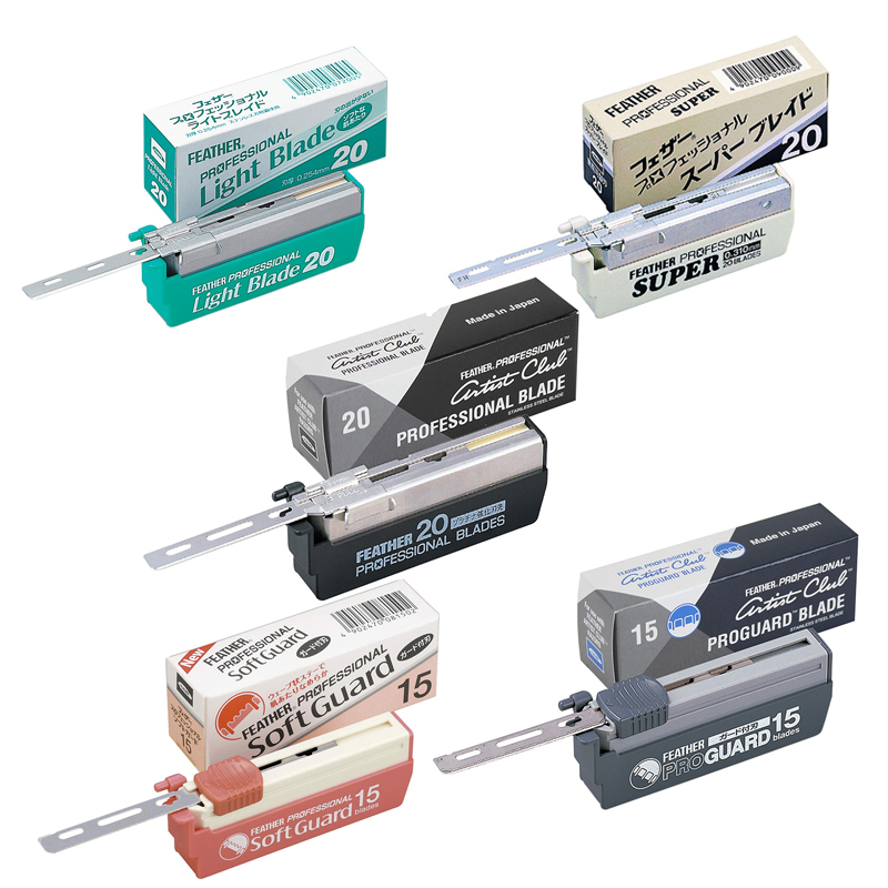 Dishi Men's Feather Single-Blade Ac Blade Pb20 Razor Single-Blade Old-Fashioned Safety Razor Se Blade