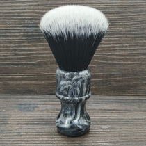 Imperial poem soft swallowtail rayon brush head obsidian long pole handle shaving brush beard kevy cooperation