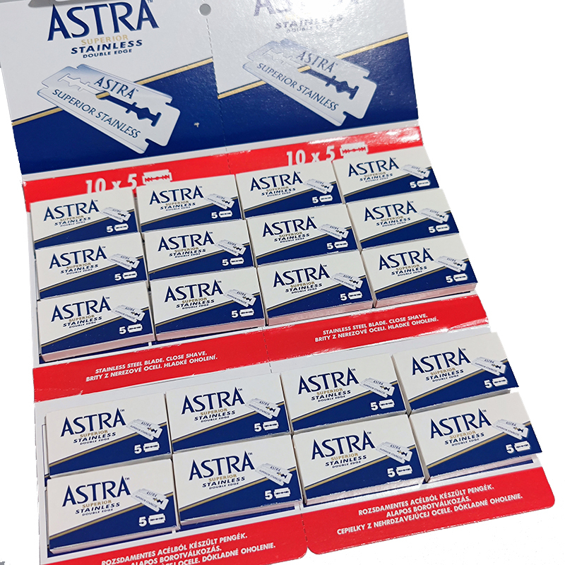 Astra Blue a Blades, Whole Pack of 100 Pieces Astra Blue a Blades, Whole Pack of 100 Pieces